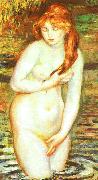 Pierre Renoir Young Woman Bathing China oil painting reproduction